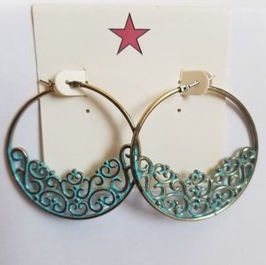 Hoop earrings